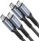NIMASO USB C Cable [2-Pack 2M],USB C to USB C Cable 60W 3A Type C to Type C PD Fast Charging Charger Lead for Samsung Galaxy S21 Ultra S20/Note 20 5G/Note10,iPad Pro 2021,MacBook,Google Pixel4/3a