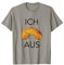 Lustige Erdnussflips Geschenke Ich flip aus Erdnussflip T-Shirt Grau Meliert Cartoon Unisex Erwachsener S Klassische Passform Kurzarm