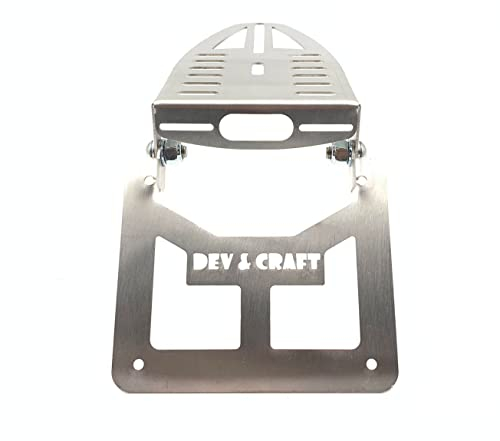 Portatarga Pieghevole Per 50 cc Universale Motard Enduro