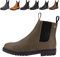 Chelsea Boot »NEW WORK« von SUEDWIND© | bequeme Stiefelette aus robustem Rindsleder Made in Portugal | Reitschuh mit Profil-Gummisohle und Innen-Leder | Schuh Schlupf Stiefel | Waxy Green | Gr. 38