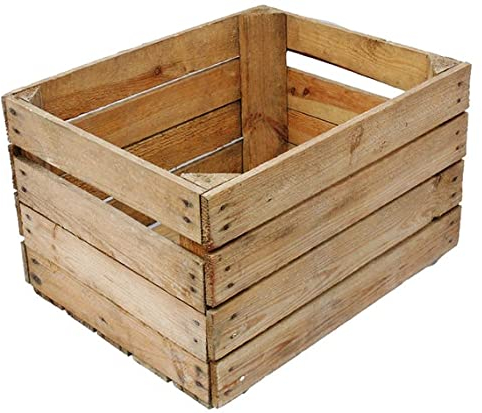 Vintage Apple Crates - Genuine Rustic Used Look - excellent for storage and display