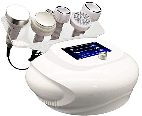6 In 1 80K Ultraschall Kavitation RF Körper Massagegerät Fettverbrennung Abnehmen Maschine,Anti-Cellulite Massagegerät (Englisches Handbuch)