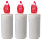 CANDELA FIAMMA Lumino Votivo funebre a LED, effetto fiamma Rossa tremolante votiva, luce di cimitero INTERMITTENTE incluse batterie stilo 10xØ30 mm (3, Bianco)
