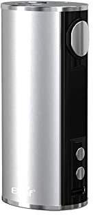 iStick T80 Mod for Eleaf Kits, Built with 3000mAH Battery, Fast Charging with USB Type-C Charging Port, TVDC, 2ml Cartridge No Nicotine (Silver)