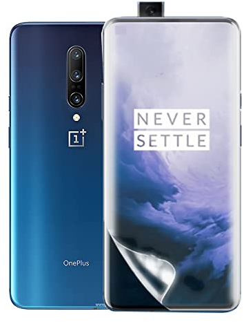 2pcs flexibler vorderer Bildschirmschutz für OnePlus 7 Pro (4G 5G) / Oneplus 7T Pro (4G 5G) 6.67 3D Hydrogel Folie transparentes TPU film Fingerabdruck entsperrt nicht gehärtetes Glas