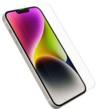 OtterBox Trusted Glass Screen Protector for iPhone 14 Plus/iPhone 13 Pro Max, Tempered Glass, x2 Scratch Protection, Drop Defence for Shatter Protection, Non-Retail Packaging