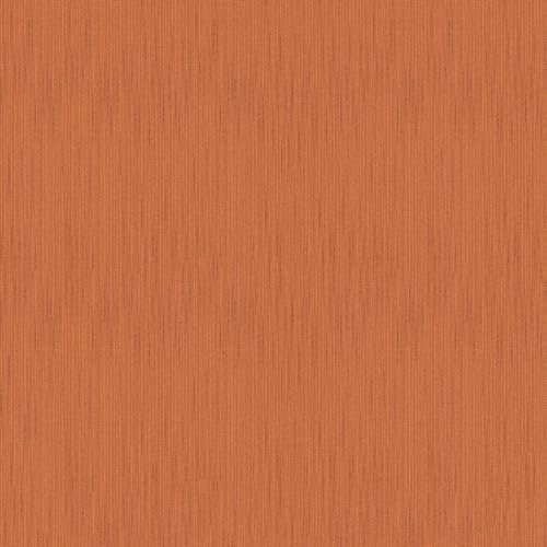 Uni Tapete Profhome 968548-GU Textiltapete strukturiert Ton-in-Ton matt orange ziegel-rot 5,33 m2