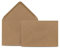 200 Briefumschläge DIN C6 Kraftpapier Braun - 11,4 x 16,2 cm - Kuverts mit 120 g/m² Nassklebung spitze Klappe - Umschläge ohne Fenster - Colours-4-you
