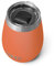 YETI Rambler Weinglas, vakuumisoliert, Edelstahl mit MagSlider-Deckel, 284 ml, hoher Desert Clay