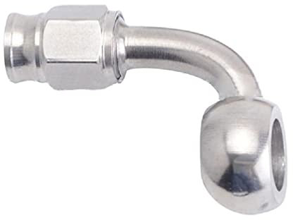 Motore Raccordi Freno Tubo Estremità Adattatore Dritto 28 90 Gradi AN3 10mm per Auto Auto Moto Accessori di Ricambio AN3 10mm Giunto In Acciaio Inox