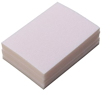 5 Stück Schleifschwamm 2000 Körnung – Schleifblock Aus Korund Und Schwamm Für Präzises Schleifen Und Polieren Von Holz, Kunststoff Und Metall – 11 X 14 X 0,5 cm