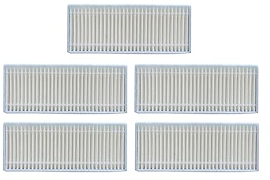 SUPENG 5 Stück Roboter-Staubsauger-Hepa-Filter kompatibel mit Deik Mt 820 Roboter-Staubsauger-Teile-Zubehör-Filter