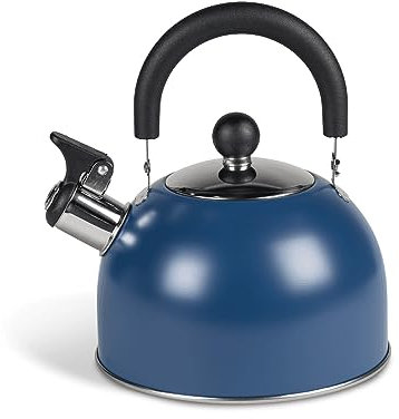 Kampa Brew 2L Whistling Kettle Blue