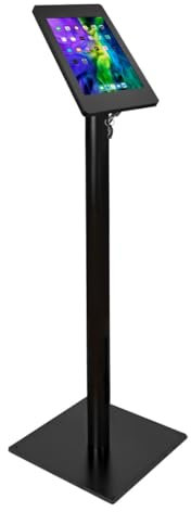 Bravour tablet holder - tablet stand - standard tablet - Microsoft holder - tablet floor stand - holder for tablet - Fino for Microsoft Surface Pro 8/9 tablet - black - theft proof