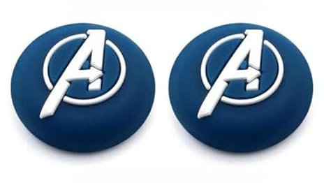 Confezione da 2 pezzi Avengers Thumb Grips per PS5 / PS4 / Xbox One X/S Joystick tappi skin PARTS4U®
