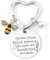 QTZXZX Maitresse D'école, Maitresse D'école Fin D'année, Merci Maitresse, Original Idee Porte Clef Maîtresse, Noel Maitresse D'école, Cadeau Professeur, Cadeau Prof (8)