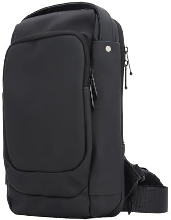 Game Console Shoulder Bag, Portable Shockproof Console Travel Carrying Case for Steam Deck, Breathable Adjustable Strap Console Chest Backpack, Console Accessories Case