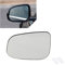 Außenspiegel Glas 1Pcs Für Jaguar Für Vanden Für Plas XF XJ XJ8 XK XE Für I-PACE Auto Rückspiegel Glas ersatz Links/Rechts C2Z31946 Ersatz Spiegelglas (Größe : A-Left)