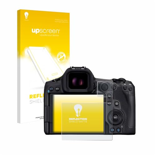 upscreen Schutzfolie für Canon EOS R5 Mark II | Entspiegelter Displayschutz Made in Germany Anti-Reflex Displayschutz-Folie Matt Anti-Fingerprint