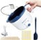 LINGQIAN olla para derretir cera para velas, olla de fusión de velas pequeña electrica con mango resistente al calor, fundidor de cera para velas para adultos