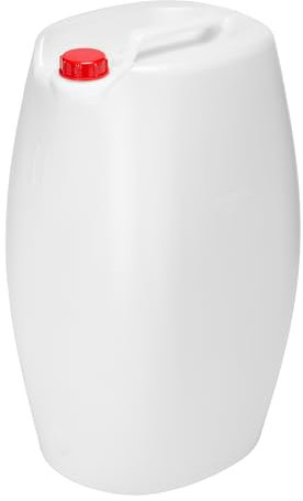 Garronda Jerrican Eau sans BPA jerrican Alimentaire d'eau bidon 60L jerrican Eau 60L bidon Etanche Reservoir Eau Camping Car bidon Eau Camping Accessoires Blanc GD-0082