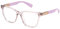 Furla Brillen VFU668 07T1 BEIGE TRASPARENTE 54/16/140 Damen