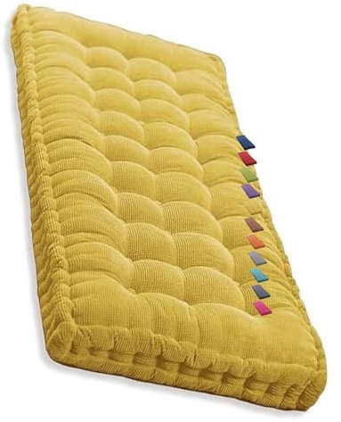 Bankkissen für Innen- und Außenbereich, waschbar, 1-, 2-, 3-Sitzer, Gartensitzkissen, Schaukelsitz, Liegestuhl, Bankpolster für Sofa, Terrasse, Küche, Veranda, Hängematte, Rattan, Rasen, Wasser