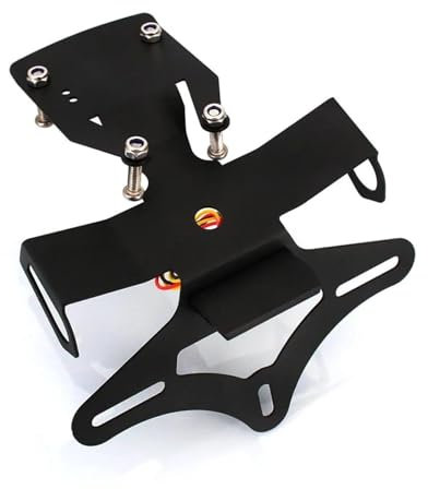 FNERRMEVC Motorrad Kennzeichenhalter Motorradzubehör Kennzeichenhalter Kennzeichenhalter Kotflügelentferner Für Z900 Z 900 2017 2018 2019 2021 2022 2023 Motorrad Kotflügel Eliminator