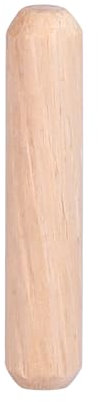 50pcs Schrankschublade Rund Geriffelte Holzhandwerksdübelstangen Holzdübelstifte Holzdübelstifte M6 Holzdübelstifte Holzdübel Holzdübel Stick Holzdüdüum Stange (M6*30 (50pcs)) (M6*40 (50pcs))