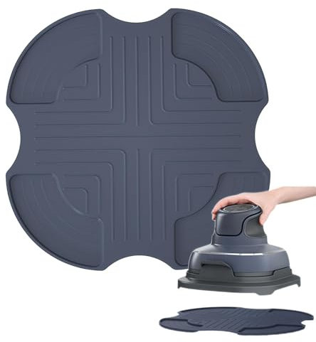 Salvamanteles de silicona Ninja Crispi PowerPod a medida - Almohadillas calientes para accesorios de freidora de aire de vidrio Ninja Crispi, resistente al calor, antideslizante, protección para