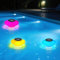 Solar Pool Zubehör, Automatische Chlor Dosierschwimmer Pool, LED Pool Thermometer Mit 3 Modi 16 Farben, Chlordosierer für Pool Mit Einstellbare Lüftungsöffnungen, Poolzubehör für Wasserpark
