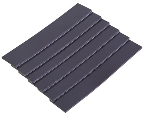 uikios Mehrzweck-Magnetstreifen, starke Rückseite, zuschneidbar, für Fliegengitter und mehr, 6 Stück