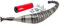 Pot d'échappement VOCA Racing Rookie 50/70 cm³ Amortisseur rouge pour Derbi EBE, EBS, D50B