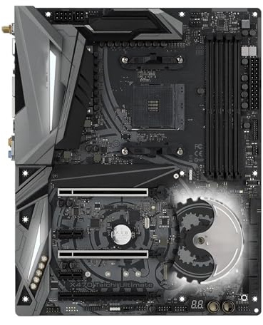 motherboard X470 Motherboard Fit For ASROCK Taichi Ultimate AM4 DDR4 64GB PCI-E 3.0 2×M.2 ATX Support Ryzen 7 PRO 1700X 5 5600G Cpu