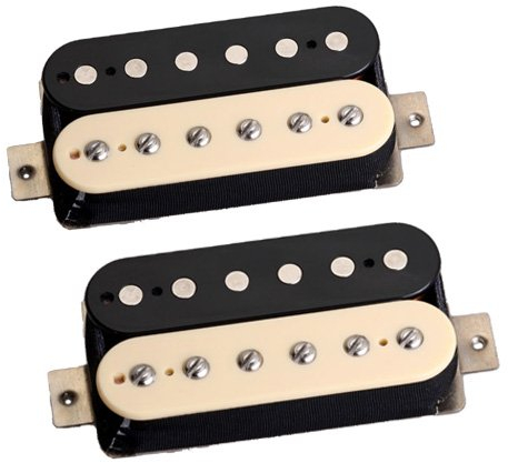 Tonerider AC2 Alnico II - Set di humbucker classici, colore bianco/nero