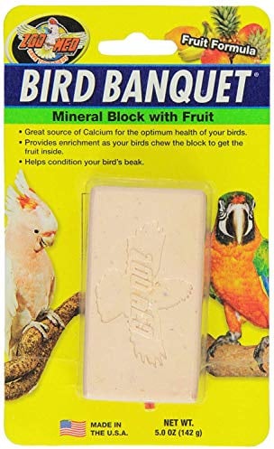 Bird Banquet Fruit Mineral Block Large