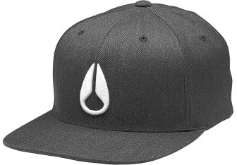 NIXON Deep Down Hat - Black Heather/White - S/M