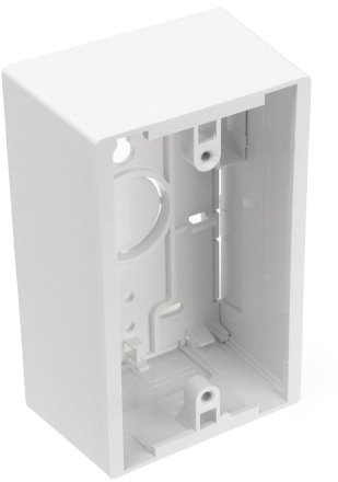 Leviton 42777-1WA Surface Mount Back Box, White (Pack of 10)
