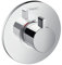 hansgrohe Ecostat S Unterputz Highflow Thermostat, für 1 Funktion, Chrom