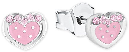 Prinzessin Lillifee Mädchen-Ohrstecker 925 Sterlingsilber zirkonia 2021041