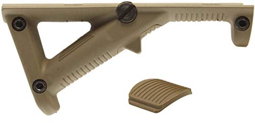 VIKING GEAR Airsoft Angled Fore Grip/Foregrip - FDE, für Weaverschienen (20-23mm), Waffengriff Railcover Flat Dark Earth