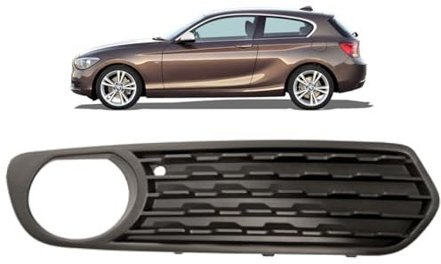 DM Autoteile 116029 Nebelscheinwerfer Gitter Blende rechts kompatibel für BMW 1er F20 F21 Vorfacelift 2011-2015