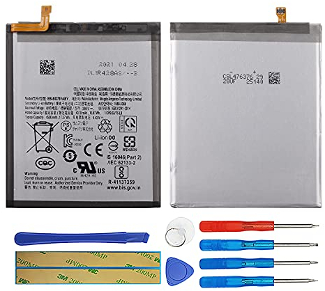 Duotipa Batterie de rechange EB-BG781ABY compatible avec Samsung Galaxy S20 FE & A52 SM-G780 SM-G781 SM-A525 SM-A526 SM-A528 Series Batterie avec outils