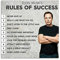 HUIBEI Elon Musk Poster / Poster, 2 Stück, 30 x 30 cm, für Heimbüro