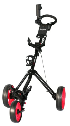 MacGregor Golf Trolley, Stainless Steel, Black, One Size