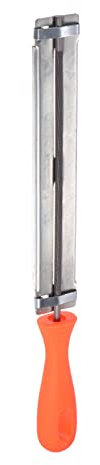 sourcing map Chainsaw File Guide, 3/16 (4.8mm) Round Rasp Chrome Steel Double Cut Teeth for Sharpening