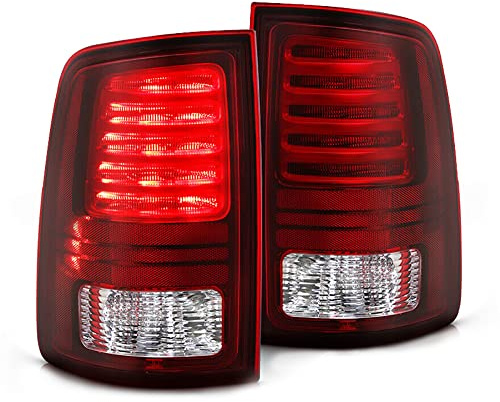JESYMBX Für Dodge Ram 1500 2013–2018 Rücklichter, Blinker, Bremslicht, Rücklichter, Montage links und rechts