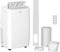 HOMCOM 12,000 BTU Portable Air Conditioner Dehumidifier Cooling Fan for Room up to 25m², with Remote, LED Display, 24H Timer, Wheels, Window Mount Kit, R290, A Energy Efficiency