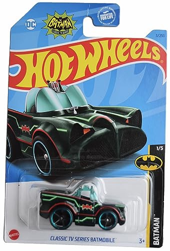 Hot Wheels Classic TV Series Batmobil, Batman 1/5 [Grün] 3/250