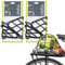 Small Cargo Net (2-Pack) by Delta Cycle - Expandable Bungee Net with Hooks Stretches 2X in Size - Bike Cargo Net Keeps Your Gear Tightly in Place for Bikes & Kayaks